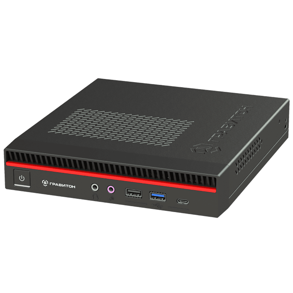 Персональный Компьютер Гравитон Д15И i3-12100/1*8GB/SSD256GB/FP_1xUSB3.0_1xUSB2.0_1xType-C/120W/K+M/NoOS/3YST