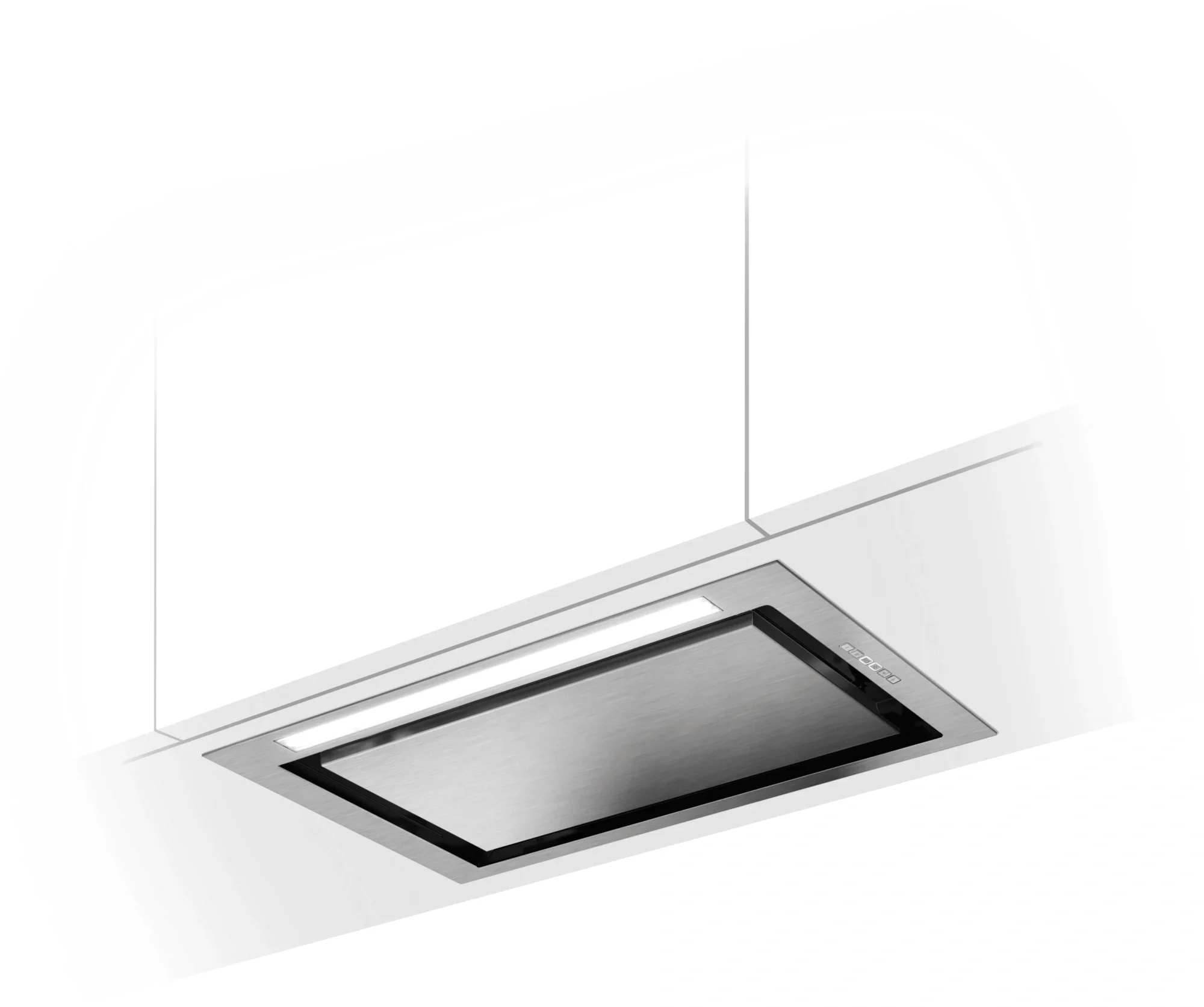 Вытяжка встраиваемая Elica Hidden ADV PLUS @ IX/A/52 нержавеющая сталь управление: кнопочное (1 мотор)