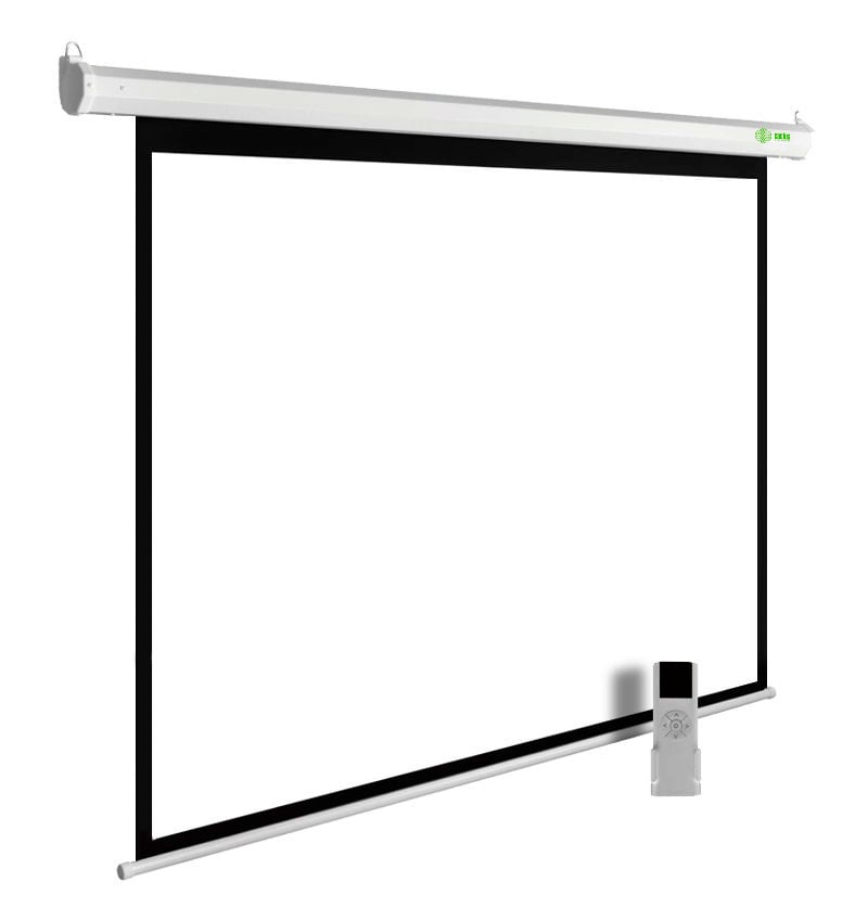 Экран Cactus 111" 200x200см MotoExpert CS-PSME-200x200-WT 1:1 настенно-потолочный рулонный белый (моторизованный привод)