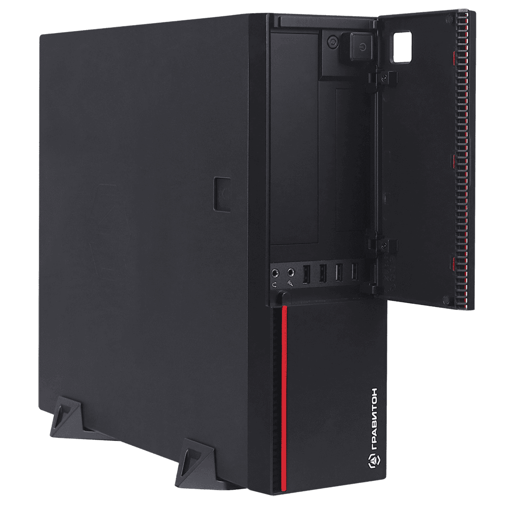 Персональный Компьютер Гравитон Д31И i5-10400/1*8GB/SSD256GB/Wi-fi+BT/FP_2xUSB2.0/250W/K+M/NoOS/3YST
