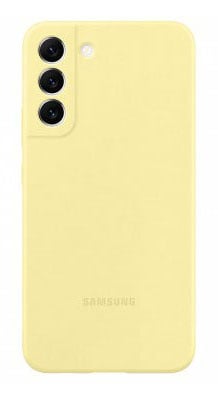 EF-PS906TYEGRU Чехол (клип-кейс) Samsung для Samsung Galaxy S22+ Silicone Cover желтый ()