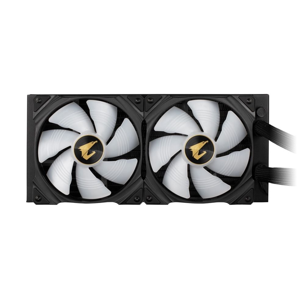 Жидкостная система охлаждения Gigabyte AORUS WATERFORCE X 280 , 2 x 140mm ARGB Fan, RTL