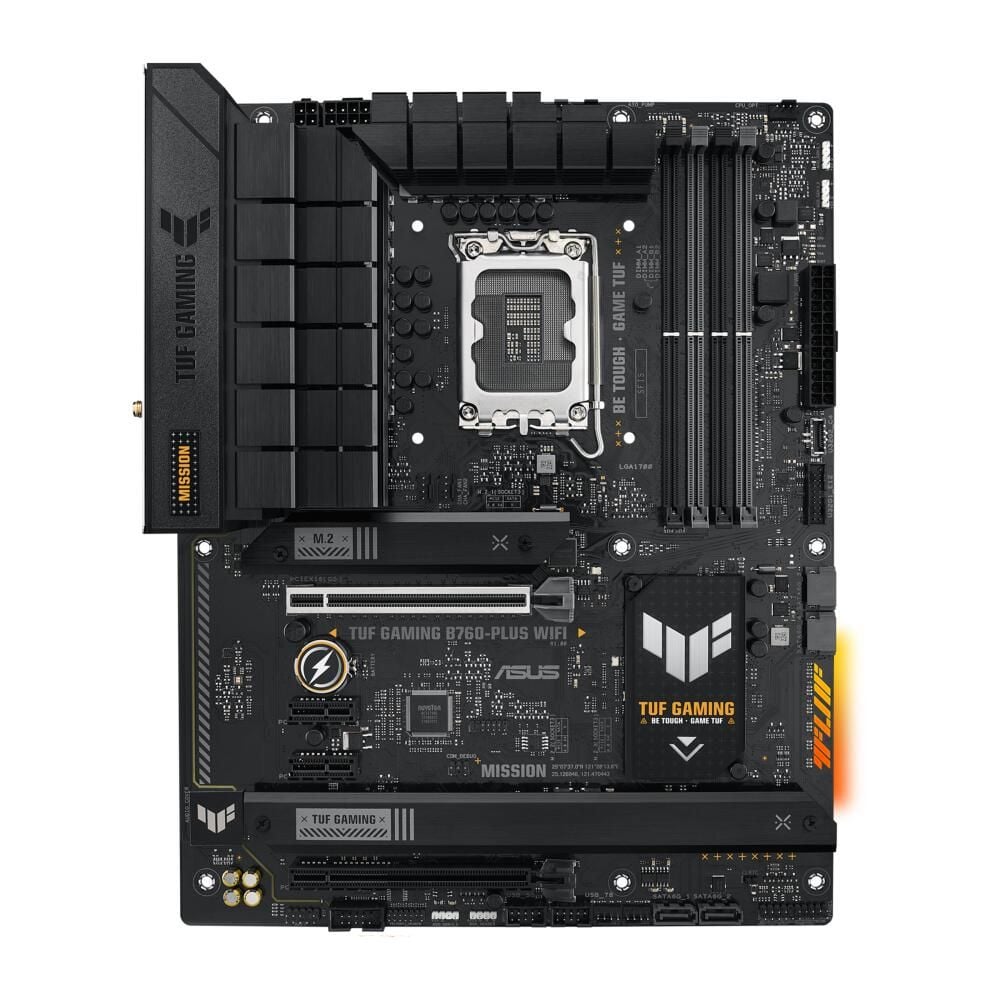 Материнская плата ASUS Bad Pack TUF GAMING B760-PLUS WIFI LGA1700 ATX 4xDDR5 2xPCIEx16 2xPCIEx1 3xM.2 USB-C DP HDMI 2.5GLAN Wi-Fi 6 bp