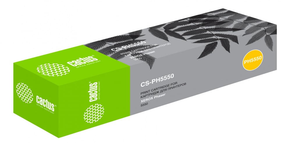 Картридж лазерный Cactus CS-PH5550 (106R01294) черный (35000 стр.) для Xerox Phaser 5550