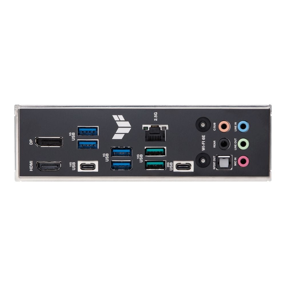Материнская плата ASUS TUF GAMING Z790-PRO WIFI, LGA 1700, Intel Z790, 4xDDR5, 4xSATA, 4xM.2, 1xPCIe 3.0 x1, 1xPCIe 4.0 x4, 1xPCIe 5.0 x16, 1xDP, 1xHDMI, 1x2.5Gb LAN, 2xUSB 3.2 Gen 2, 4xUSB 3.2 Gen 1, 1xUSB 3.2 Gen 2x2, 5x3.5 мм, 7.1, ATX