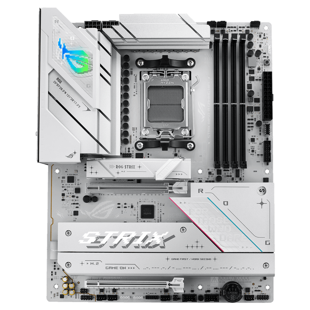Материнская плата ASUS Bad Pack ROG STRIX B850-A GAMING WIFI AM5 ATX 4xDDR5 2xPCIEx16 4xM.2 2xUSB-C DP HDMI 2.5GLAN Wi-Fi 7 