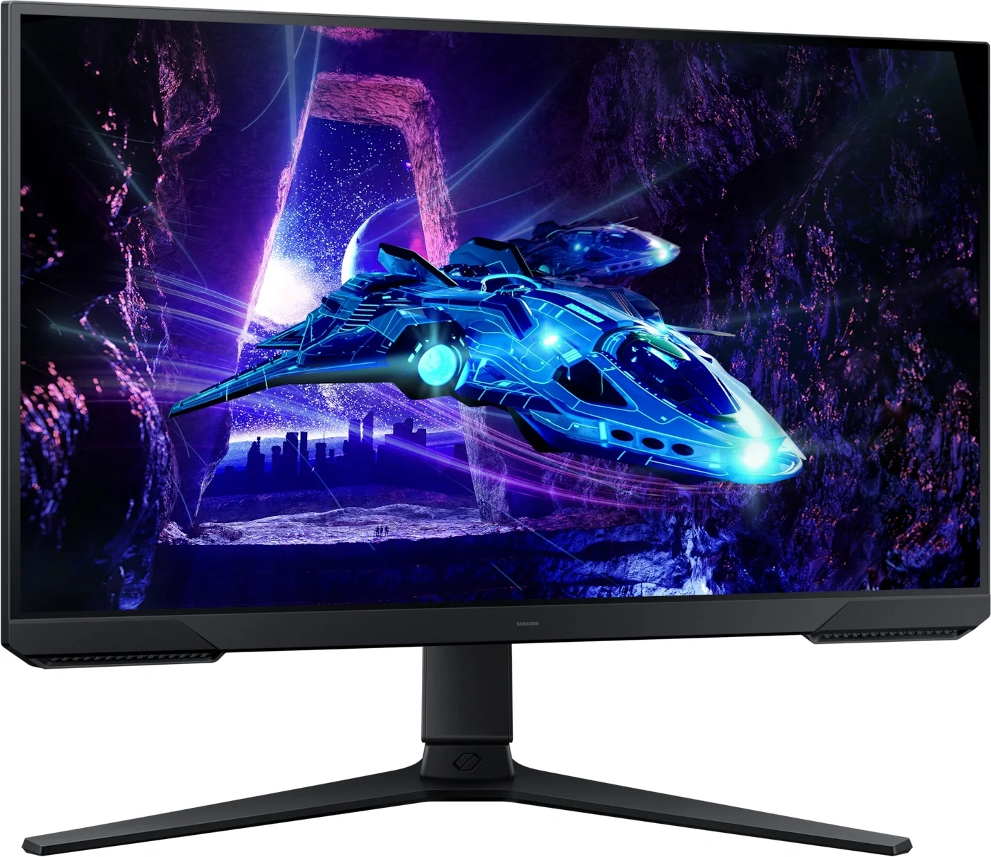 Монитор 23.8" Samsung Odyssey G3 LS24DG302EUXEN VA 1920x1080, 180 Гц, 1 мс (MPRT), 16:9, 250 кд/м², HDMI 2.0, DP 1.4, 3.5 Jack, HDR10, FreeSync, черный