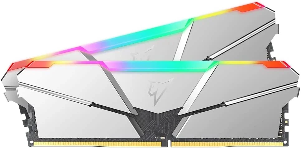 Оперативная память Netac Shadow RGB 16GB (2x8GB) DDR4-3600 (PC4-28800) C16 16-18-18-38 1.35V XMP Dual DIMM Kit Silver