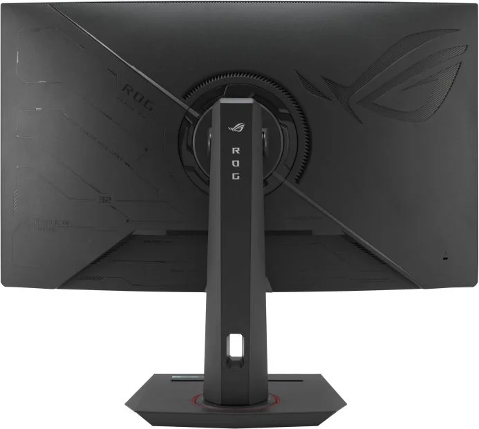 Монитор Asus - XG32WCS, 31.5", 16:9, VA, 1 мс, 400cd/m², 3000:1, 2560x1440 (WQHD), 180 Гц, 1x HDMI, HAS, цвет чёрный, 90LM0AC0-B01970