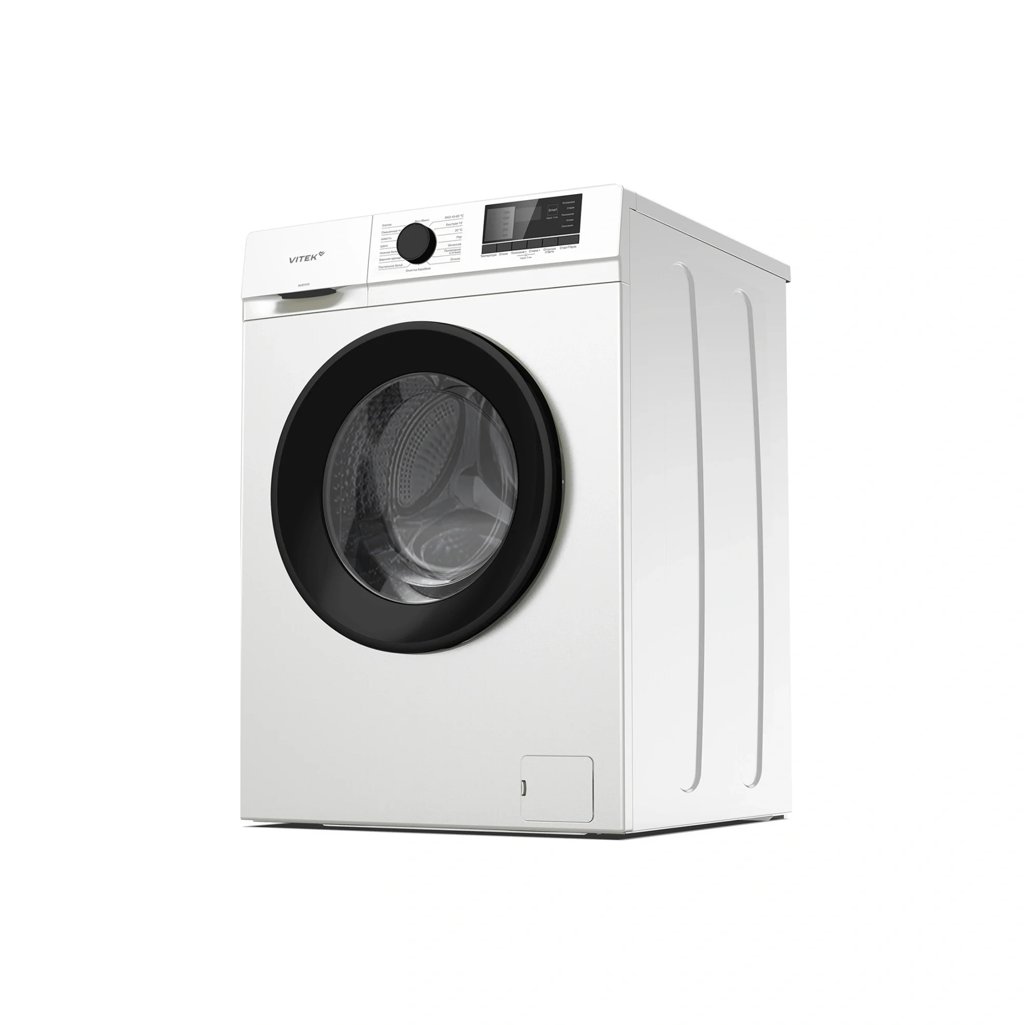 Стиральная машина Vitek VT-WME7208 белый, загрузка фронтальная 7 кг, 1200 об/мин, класс A+++