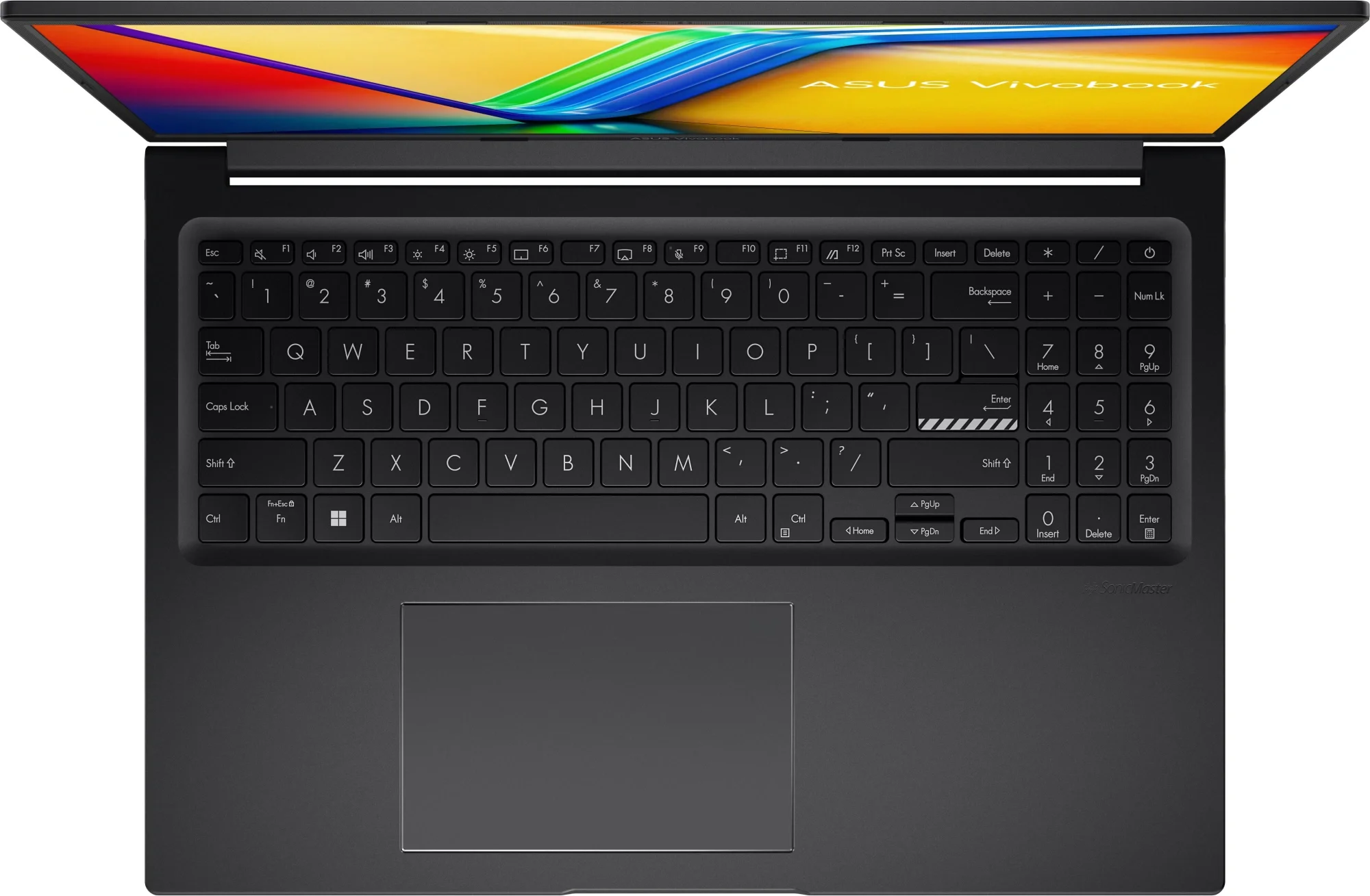 Ноутбук Asus VivoBook 16X M3604YA-MB248 Ryzen 5 7430U 16Gb SSD512Gb AMD Radeon Graphics 16" IPS WUXGA (1920x1200) без ОС black WiFi BT Cam (90NB11A1-M00B80)