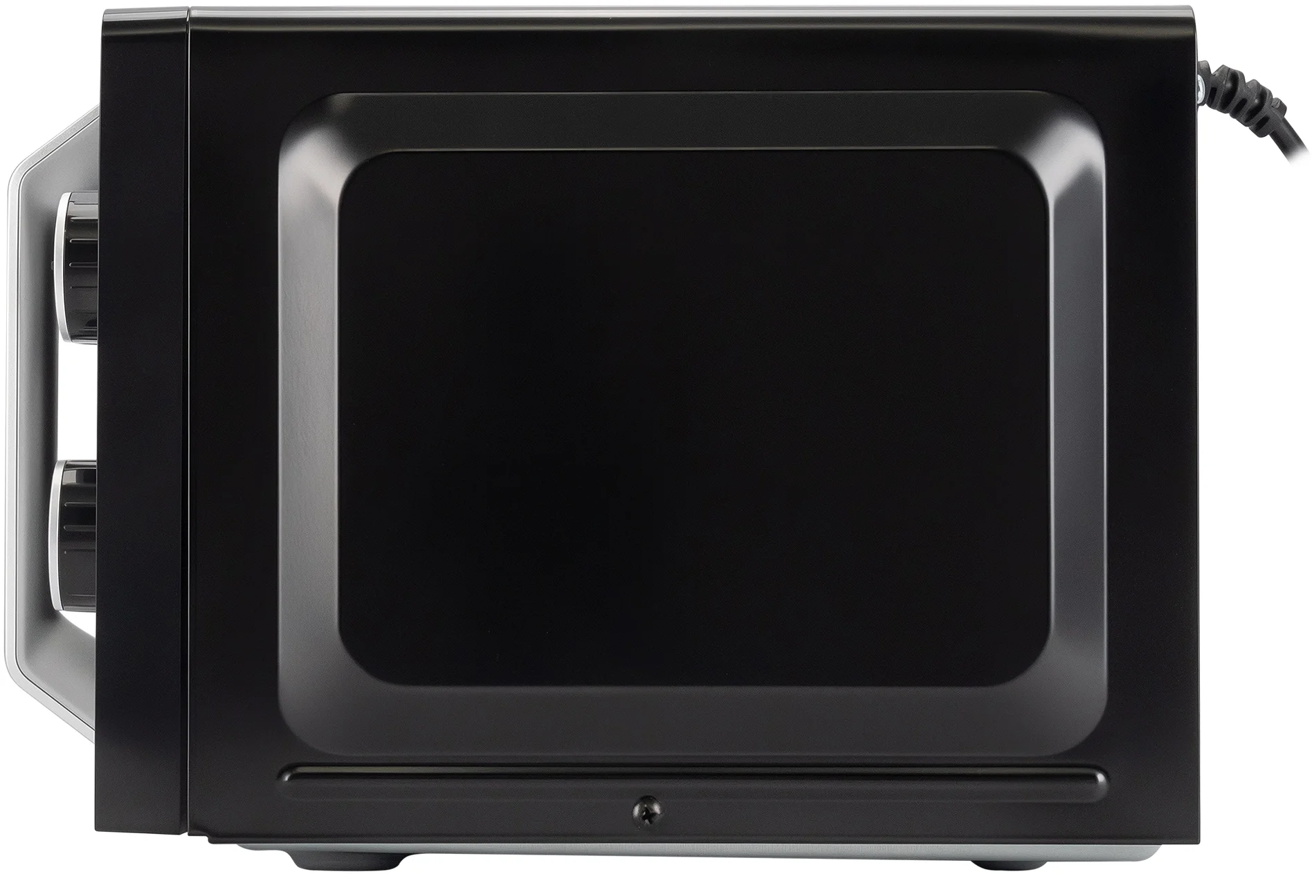 Микроволновая печь Hyundai HYM-M2052 черный, 20 л, 700 Вт, переключатели - поворотный механизм