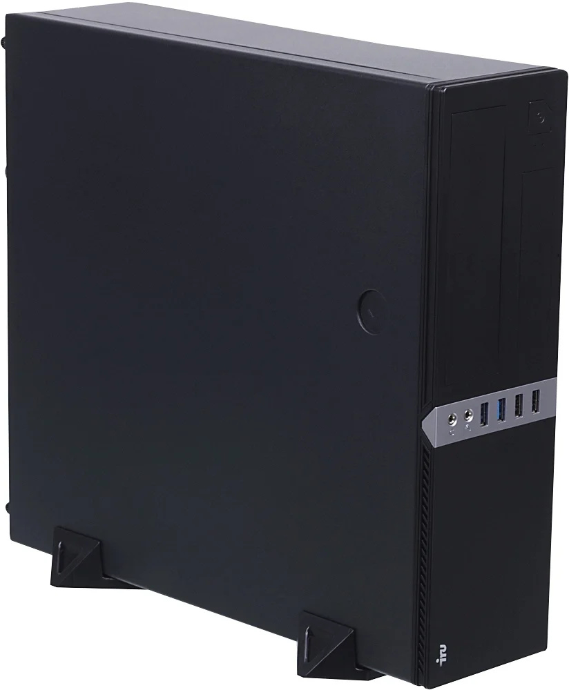 Компьютер IRU Office 310H6SF SFF i3 12100 (3.3) 8Gb SSD256Gb UHDG 730 Free DOS GbitEth 300W черный (1991582)
