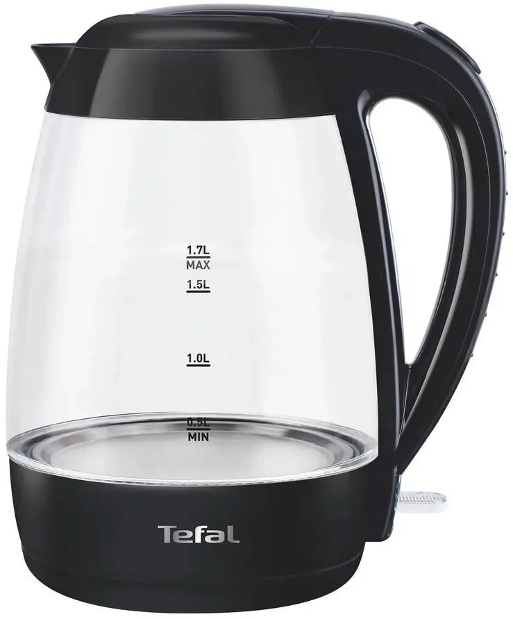 Чайник электрический Tefal KO450832 (8010000465) 1.7л. черный корпус: стекло/пластик (8010001400)