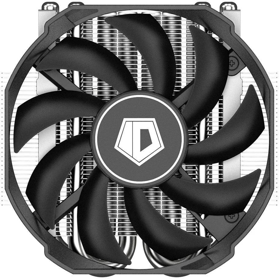 Кулер для процессора ID-COOLING IS-30i BLACK LGA1700/1200/115X низкопрофильный высота 30mm (36шт/кор, TDP 100W, PWM, 4 тепл.трубки прямого контакта, FAN 92mm) BOX