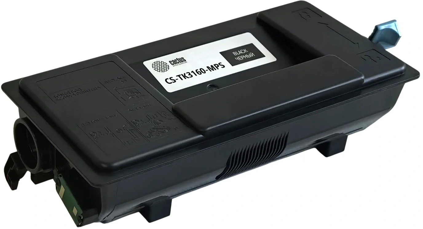 -/ Картридж лазерный Cactus CS-TK3160-MPS TK-3160 черный (25000стр.) для Kyocera Ecosys P3045dn/P3050dn/P3055dn/P3060dn