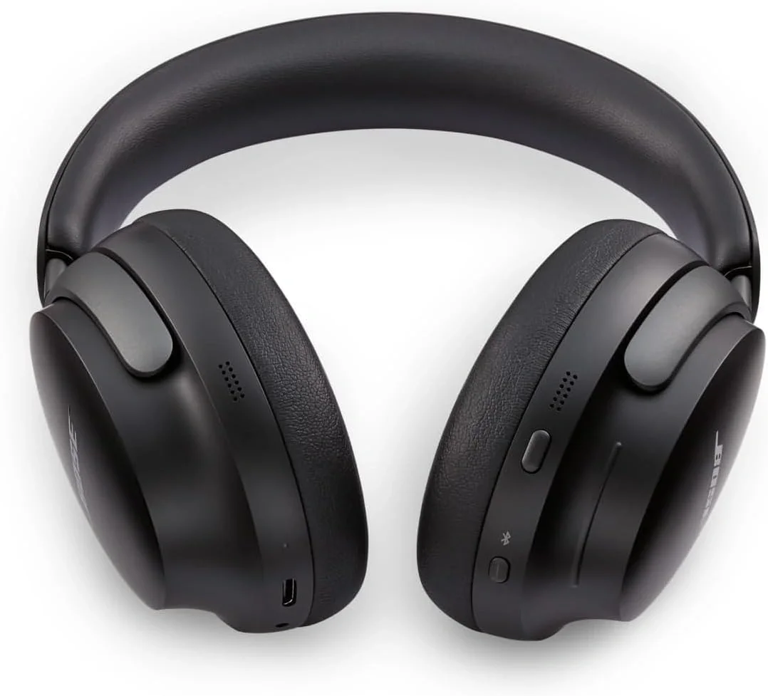 Гарнитура накладные Bose QuietComfort Ultra 1.2м черный беспроводные bluetooth оголовье (880066-0100)