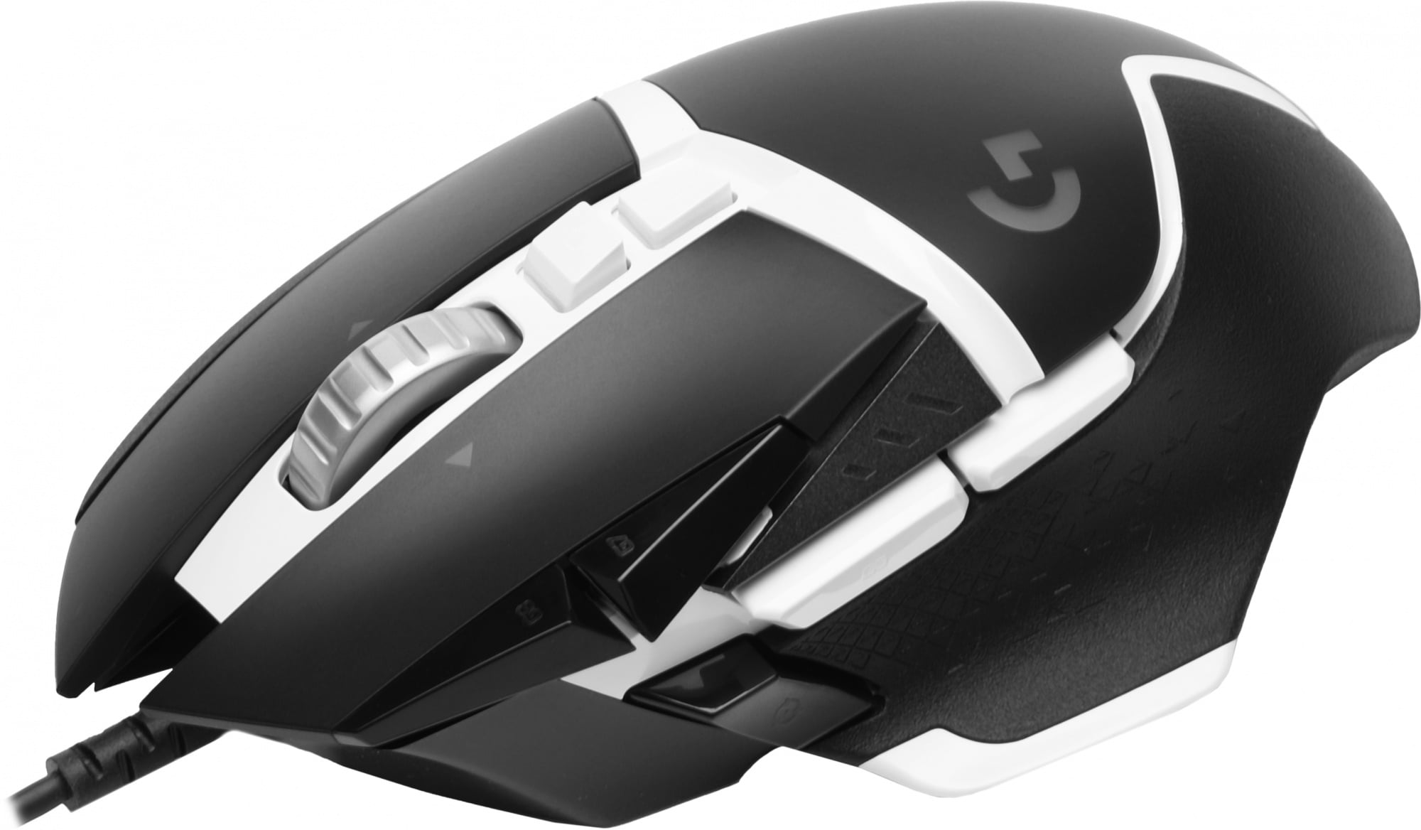 Мышь Logitech G502 SE Hero черный/белый лазерная 25600dpi USB 11but (910-005732)
