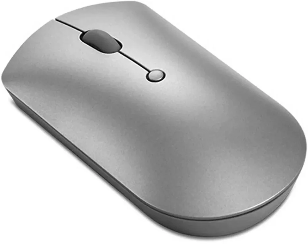 Мышь Lenovo 600 Bluetooth Silent светло-серый оптическая 2400dpi silent беспров. 2but (GY50X88832)