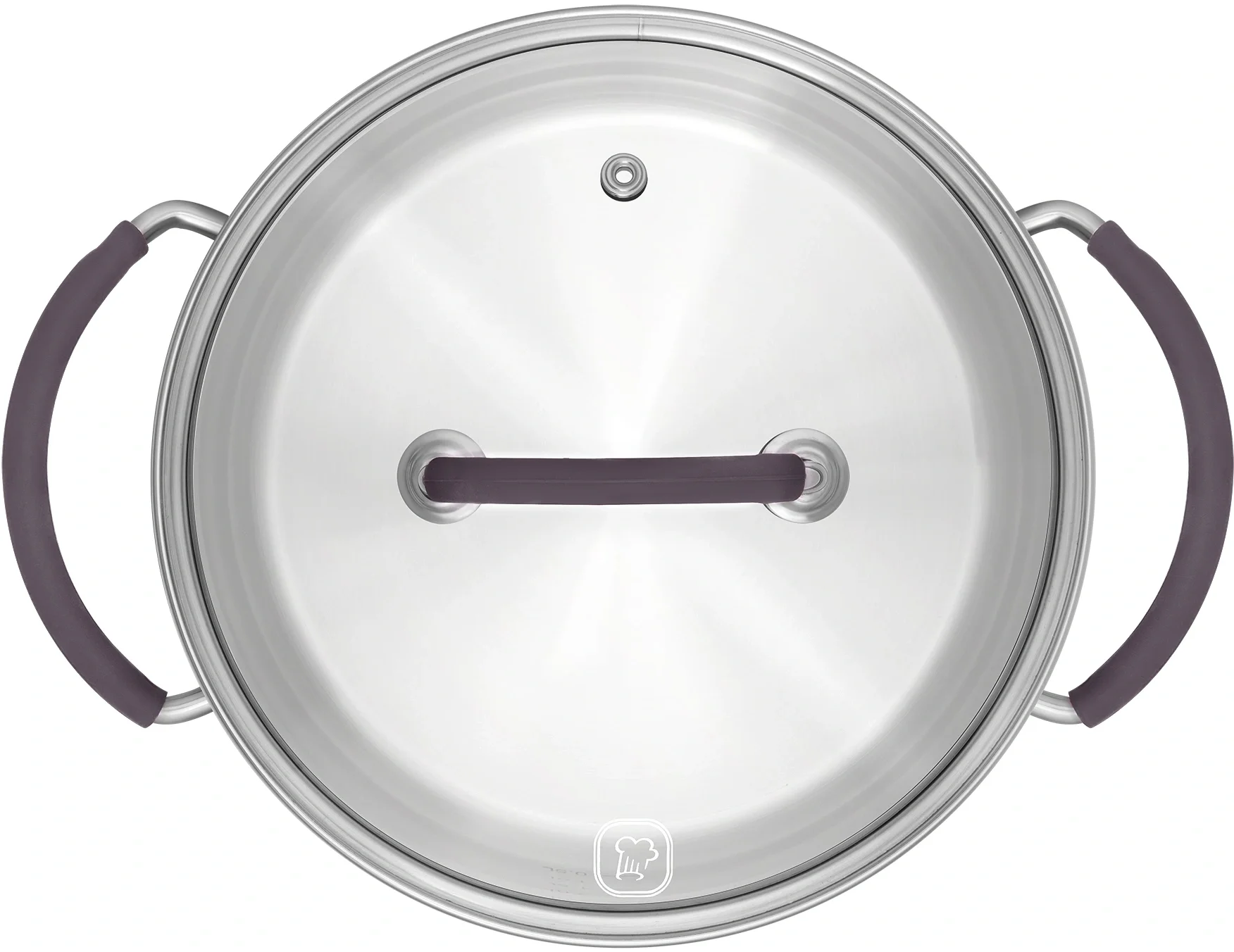 Кастрюля Rondell Akzent RDS-1388 3.1л. d=20см (с крышкой) стальной
