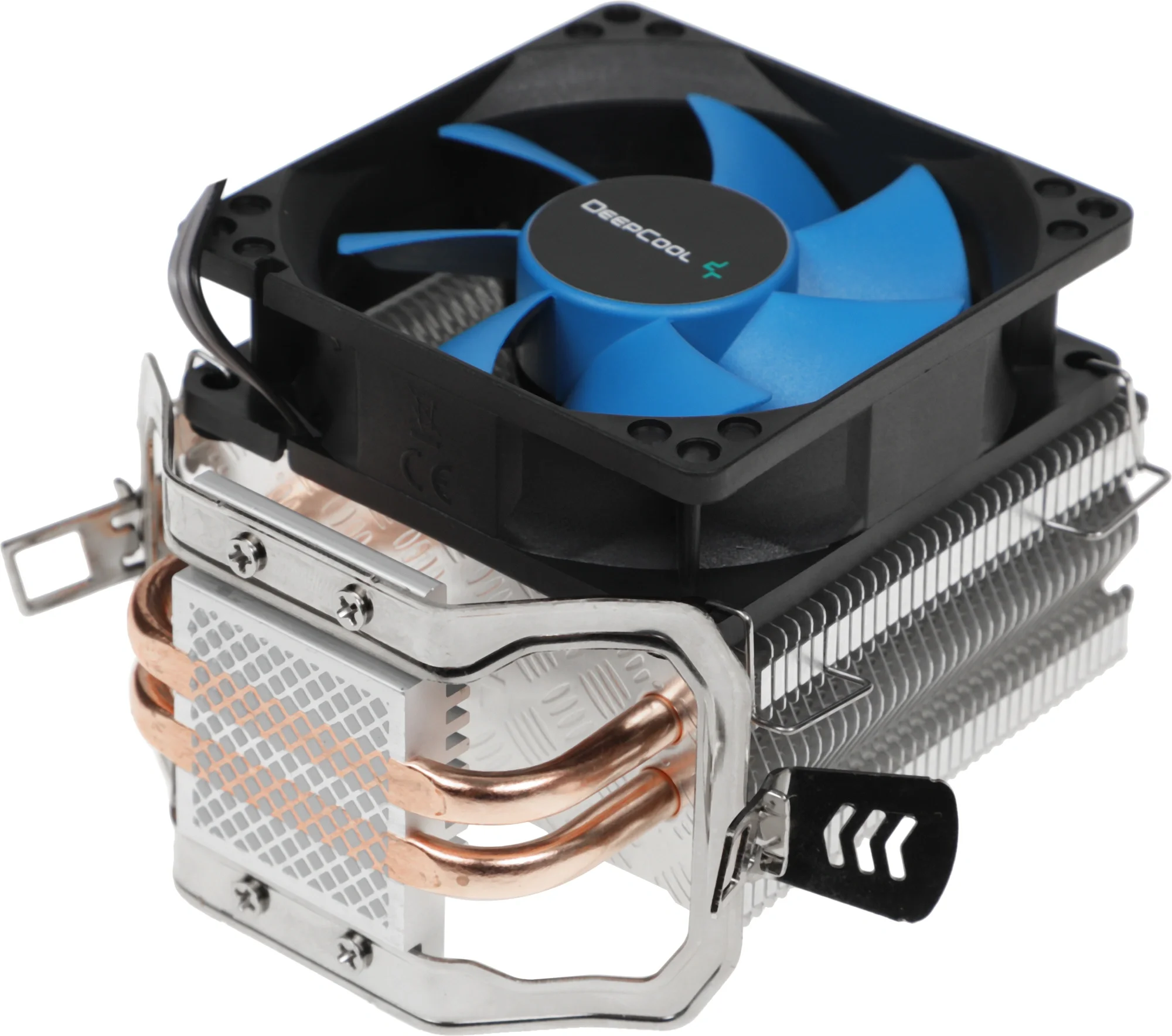 DP-MCH2-IEMV2 - Кулер для процессора, Deepcool, ICE EDGE MINI FS v2.0 DP-MCH2-IEMV2, Intel 1851/1700/1200/115х и AMD AM5/AM4, 95W, 80мм, 2200±10% об/м, 25.13CFM, 24.7dB(A), 3pin, 119х75х112мм, Чёрный
