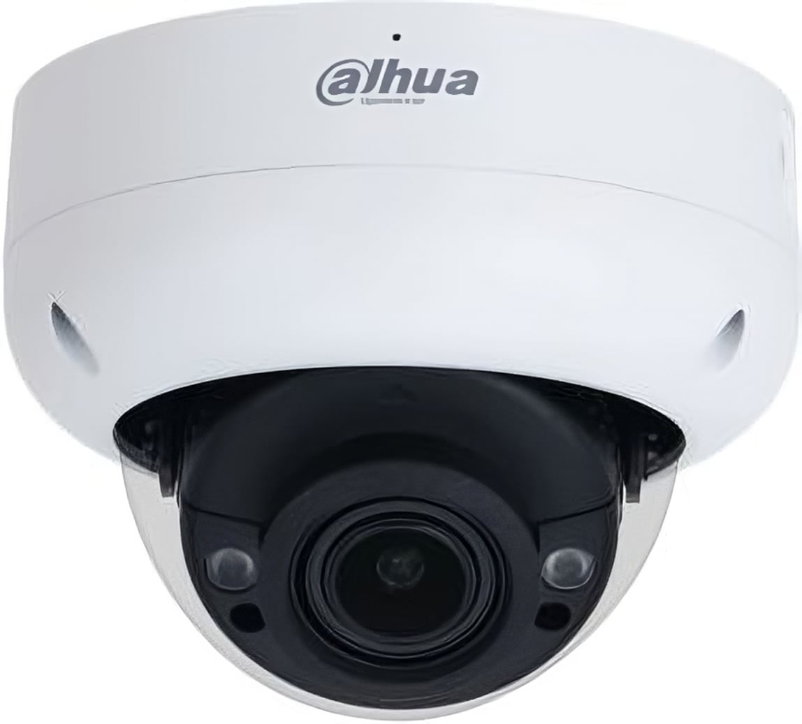 Видеокамера DAHUA Уличная купольная IP-видеокамера с ИИ 2Мп; 1/2.8” CMOS; моторизованный объектив 2.7~13.5мм; механический ИК-фильтр; WDR(120дБ); чувствительность 0.002лк@F1.5; сжатие: H.265+, H.265, H.264+, H.26