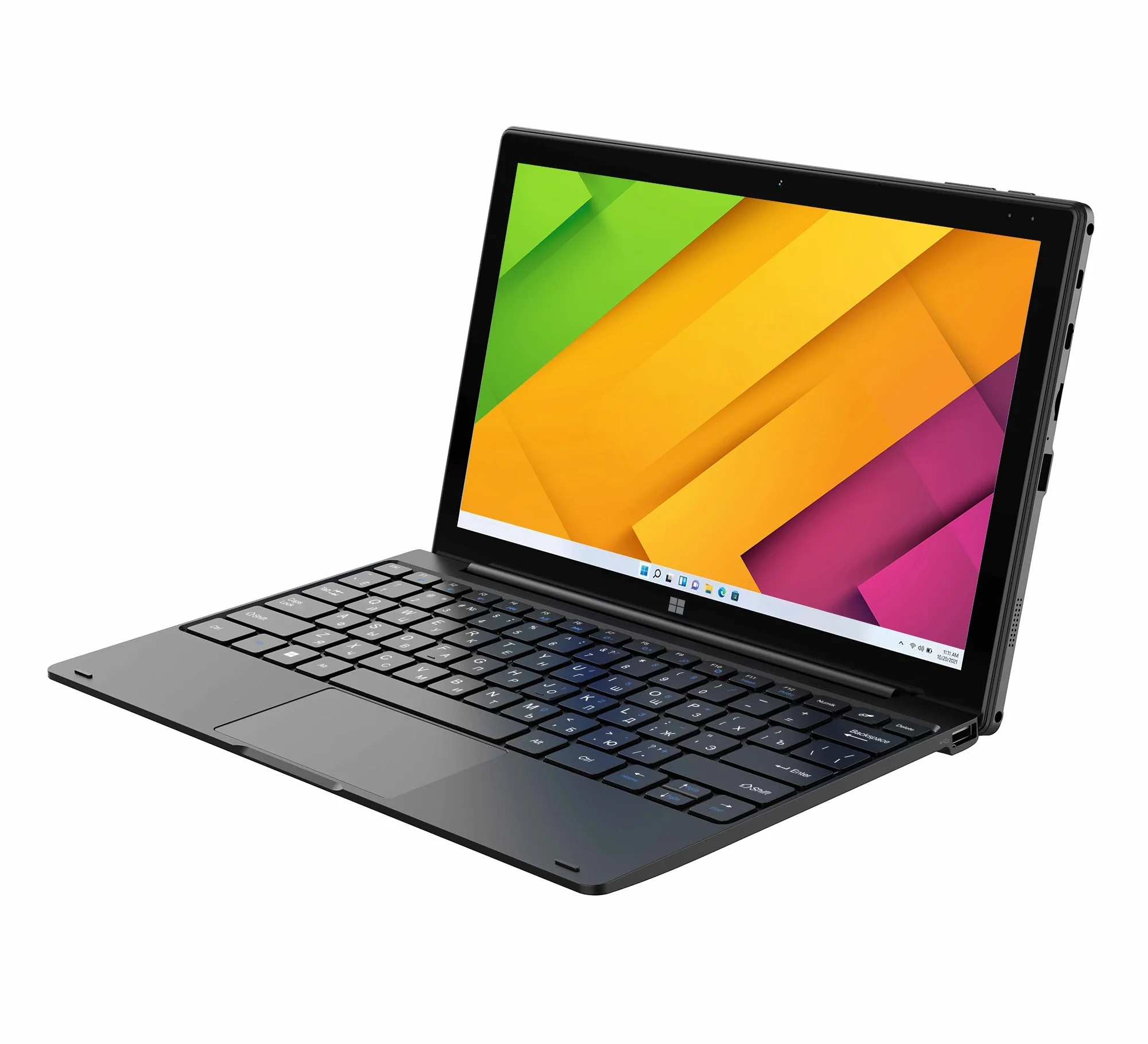 Планшет Digma EVE 1496E N4020 (1.1) 2C RAM8Gb ROM256Gb 11.6" IPS 1366x768 Windows 11 Home черный 5Mpix 5Mpix BT WiFi microSD 256Gb 5500mAh 435hrs