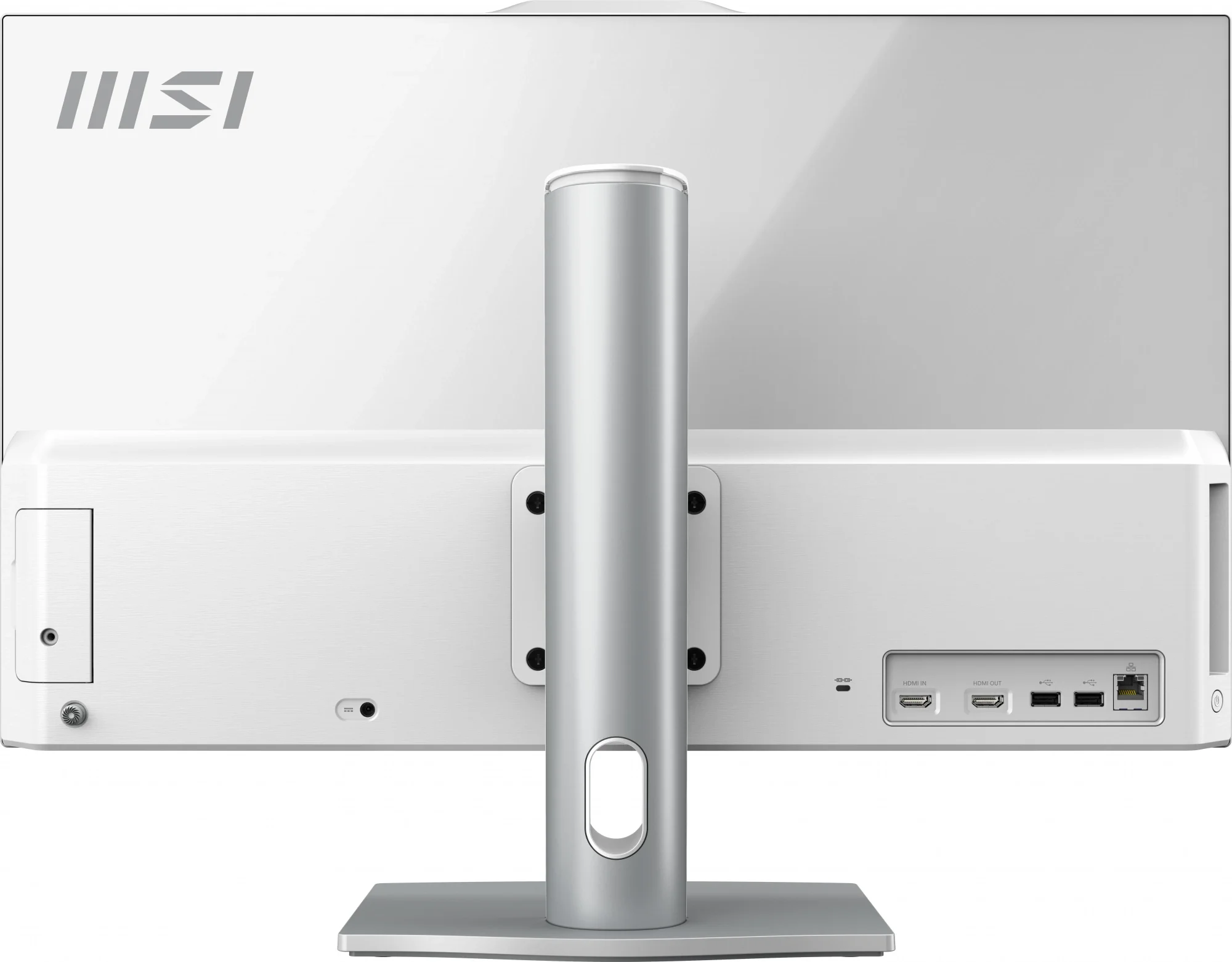 Моноблок MSI Modern AM272P 1M-676XRU 27" Full HD Core 3 100U (1.2) 16Gb SSD 512Gb Graphics noOS GbitEth WiFi BT 120W клавиатура мышь Cam белый 1920x1080 (9S6-AF8232-676)