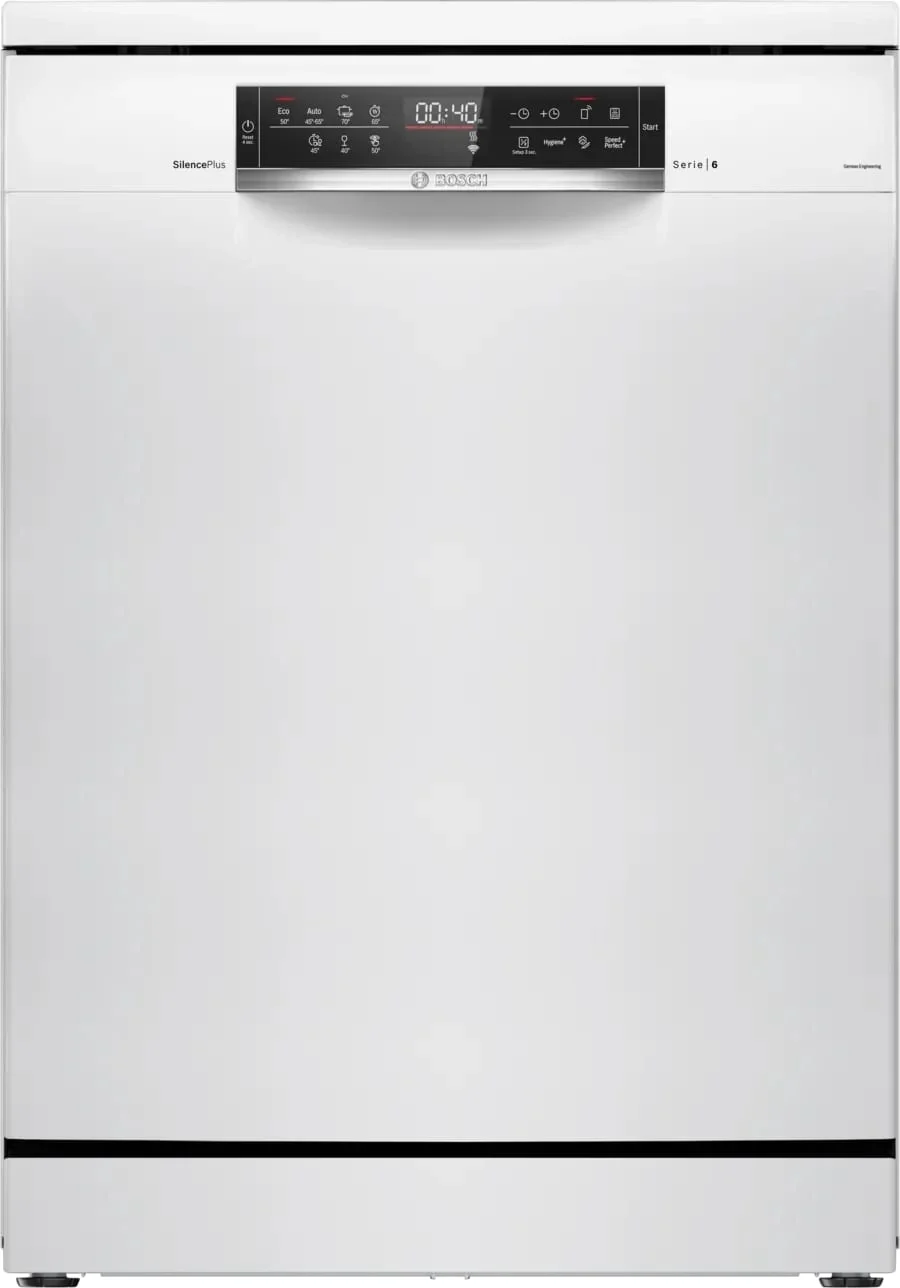 Посудомоечная машина Bosch SMS6EMW65Q, белая, 60 см, 13 компл., 46 дБ, класс A