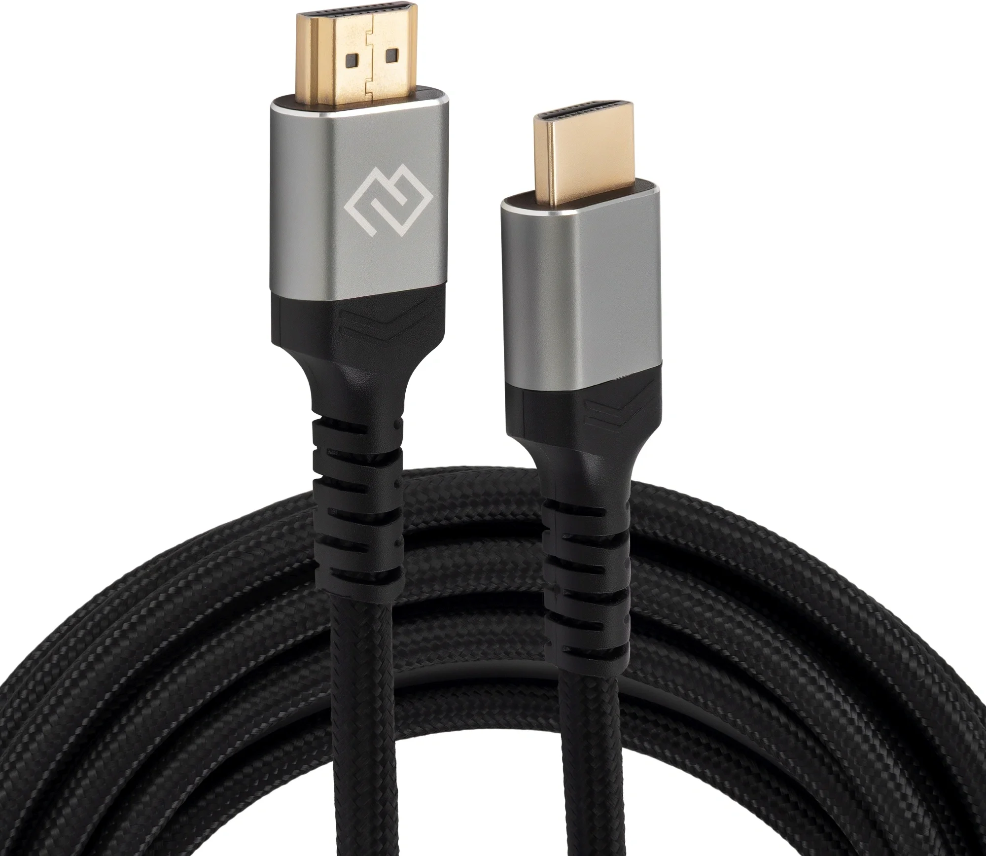 D-HDMI-2FF-V2.1-5M Кабель аудио-видео Digma HDMI (m)/HDMI (m) 5м. феррит.кольца  позолоч.конт. черный ()