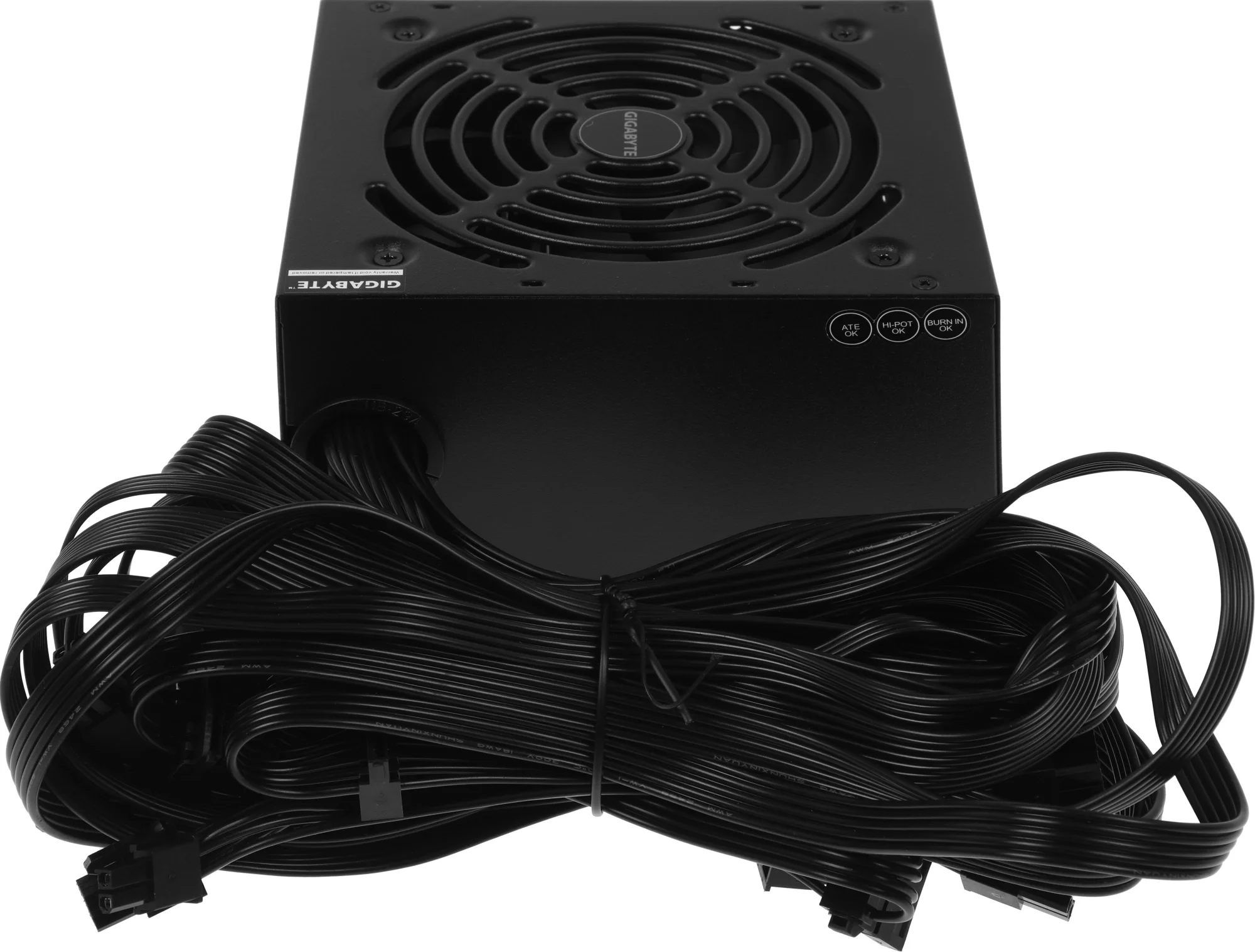 Блок питания Gigabyte ATX 650W GP-P650G 80+ gold (20+4pin) APFC 120мм fan 6xSATA RTL