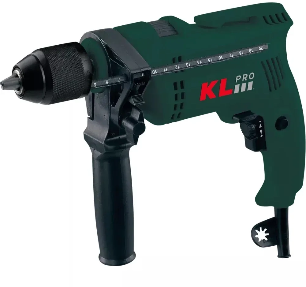 Дрель ударная Klpro KLDM1305 800Вт патрон:быстрозажимной реверс