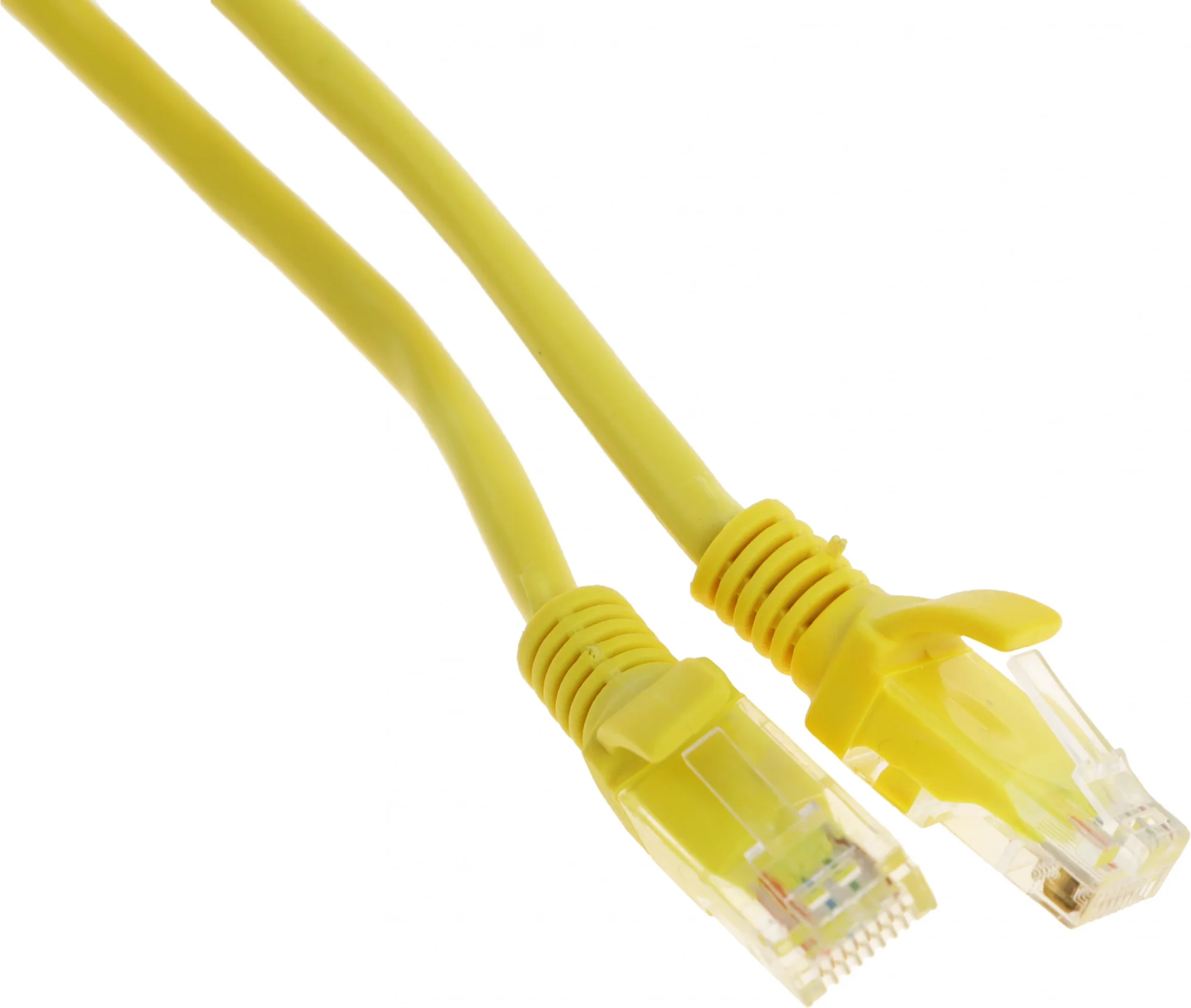 Патч-корд Premier PP12-2M/Y 1000Gbит/с UTP 4 пары cat.5e CCA molded 2м желтый RJ-45 (m)-RJ-45 (m)