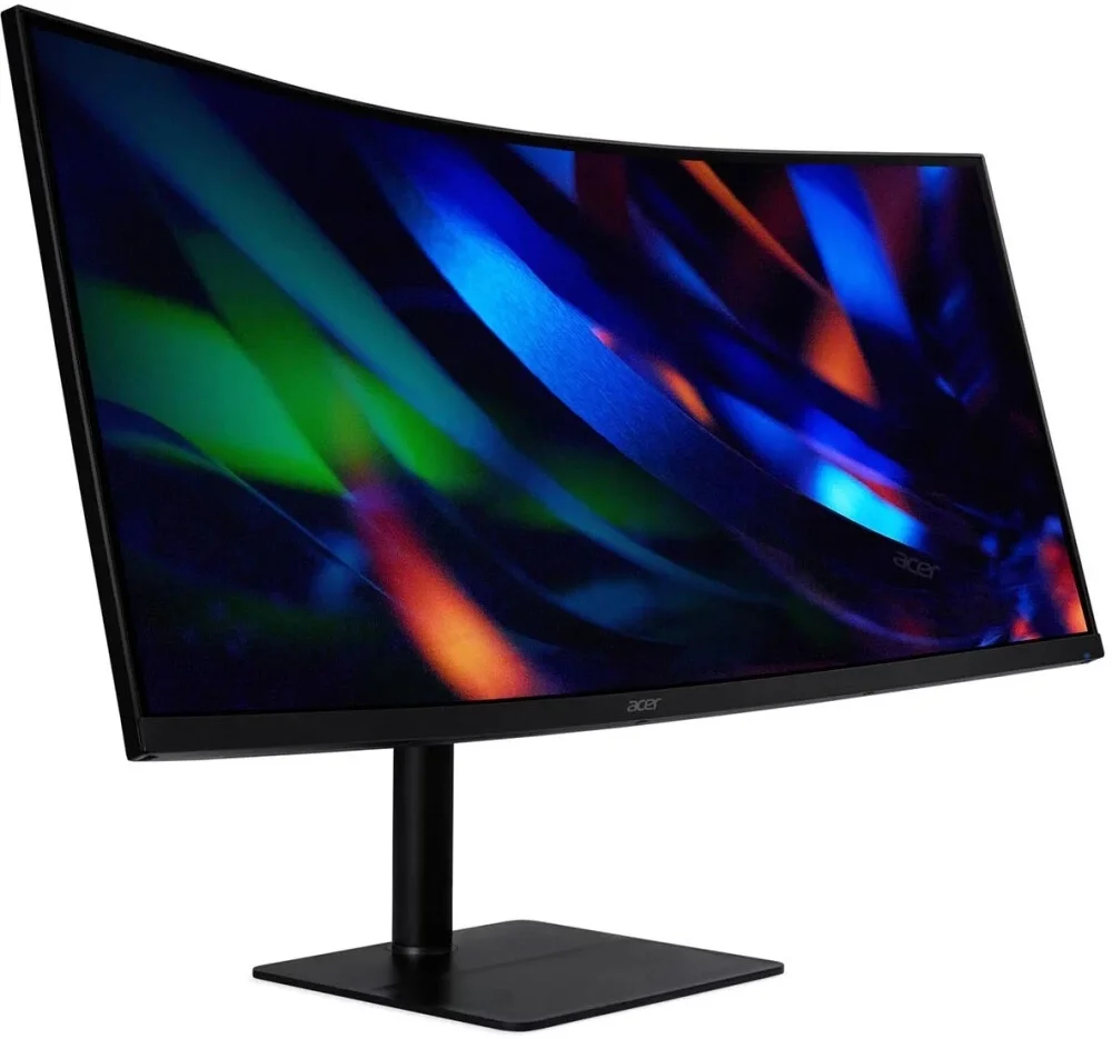 Монитор 34" ACER Nitro CZ342CURHbmiphuzx Black (VA, изогнутый, 3440x1440, 100Hz, 1 ms, 178°/178°, 300 cd/m, 3000:1, +HDMI 2.0, +DisplayPort 1.4, +2xUSB, +USB Type-C, +MM, +регулировка по высоте)