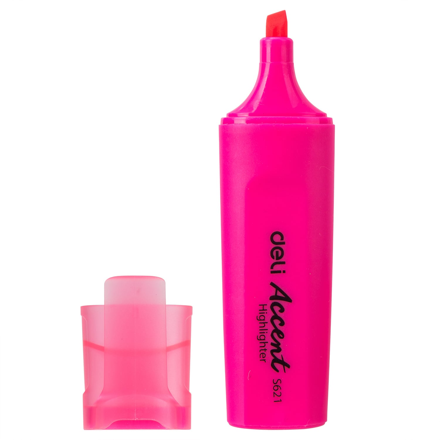 Набор текстовыделителей Deli Accent ES621PINK-P Delight, скошенный пишущий наконечник, 1-5мм, розовый (10шт.)