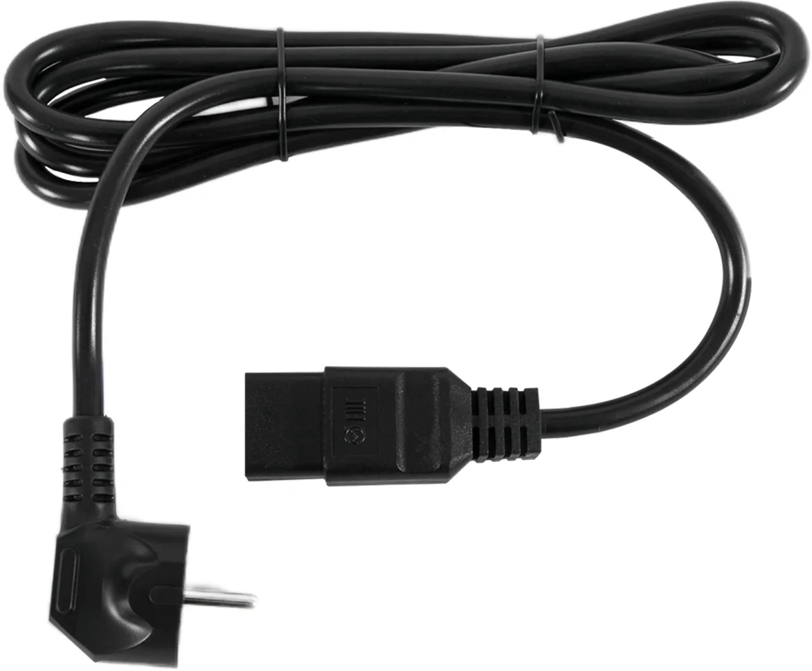 Шнур питания Rem R-16-CORD-C19-S-1.8 C19-Schuko проводник.:3x1.5мм2 1.8м 250В 16А (упак.:1шт) черный