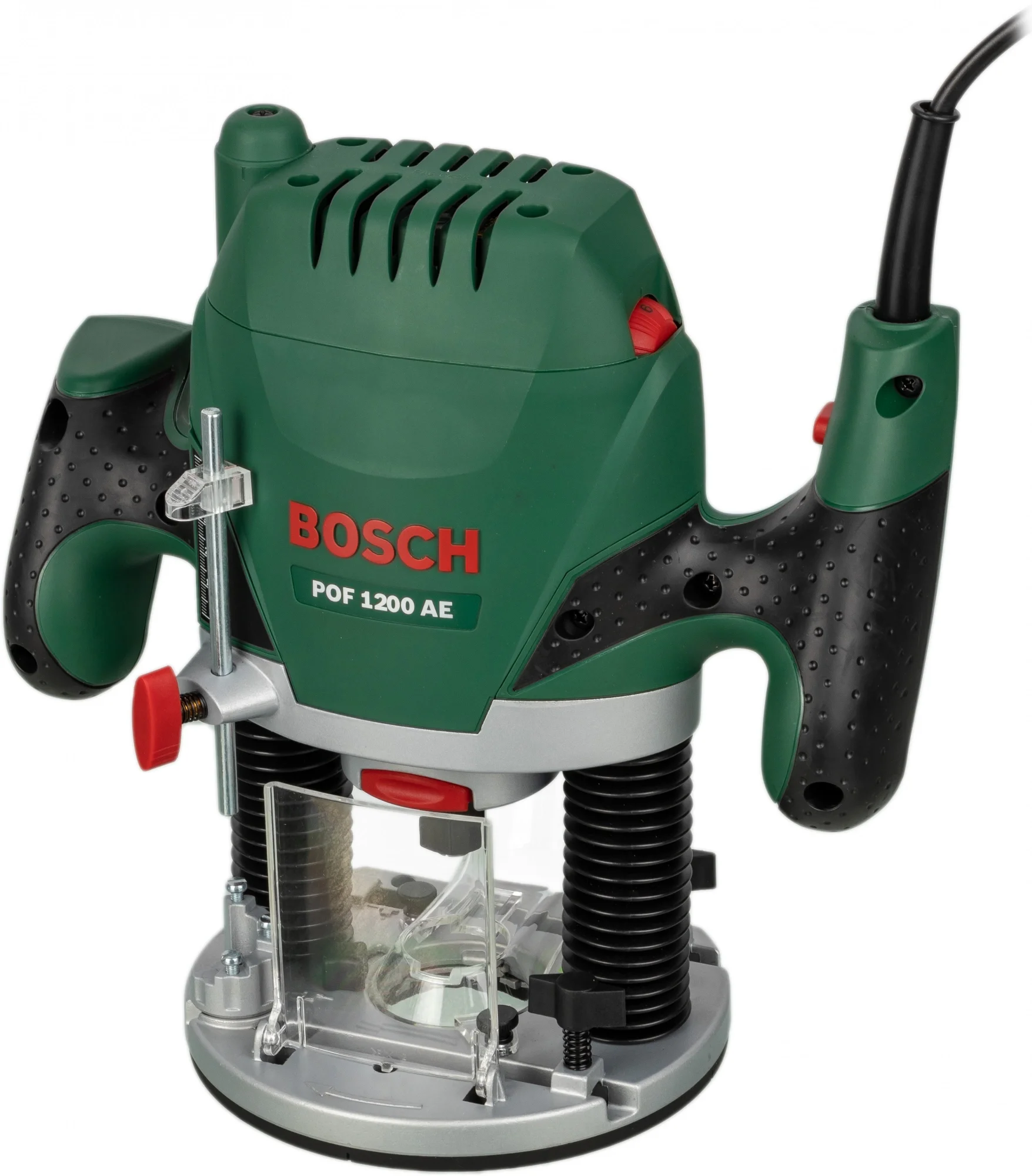 Фрезеры Bosch POF 1200 AE 060326A100 Фрезерная машина 1200 Вт, 11000–28000 об/мин, 55мм, 3,0 кг