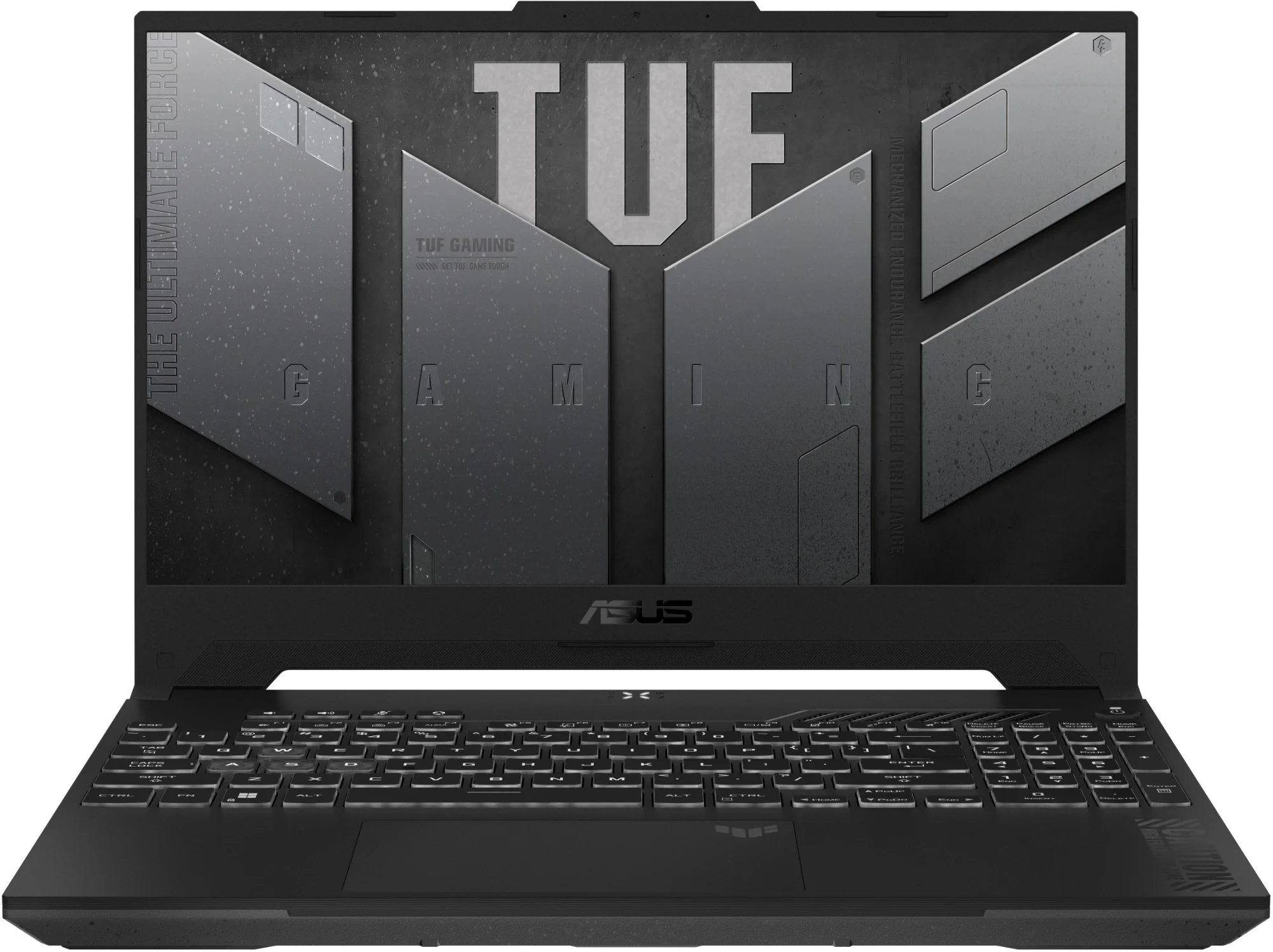 Ноутбук Asus TUF Gaming F15 FX507VV-LP186 Core i7 13620H 16Gb SSD512Gb NVIDIA GeForce RTX4060 8Gb 15.6" IPS FHD (1920x1080) без ОС grey WiFi BT Cam (90NR0BV7-M00PA0)