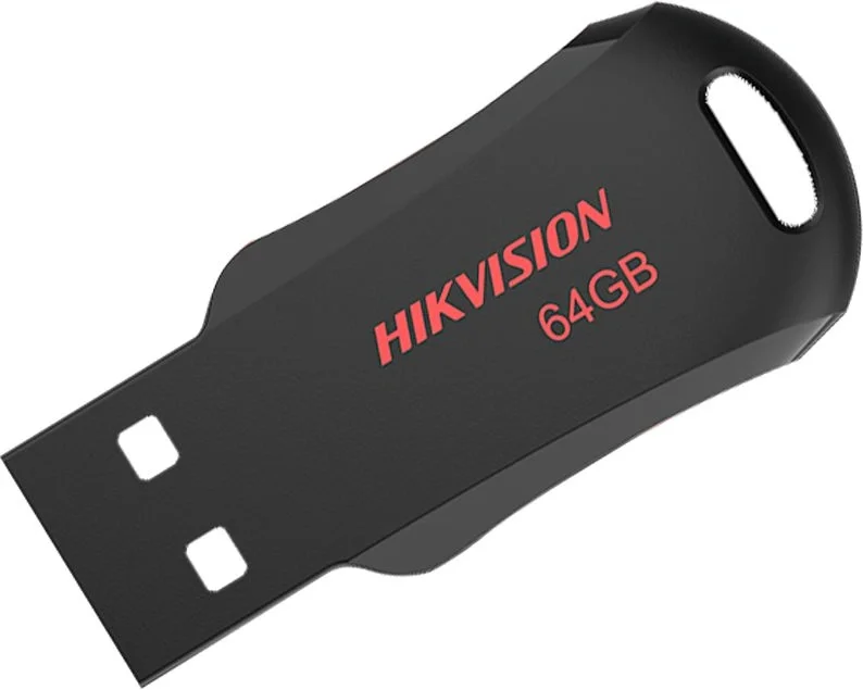 Флешка USB Hikvision M200R (HS-USB-M200R/64G), 64Gb, USB 2.0, R/W 30/15, черный