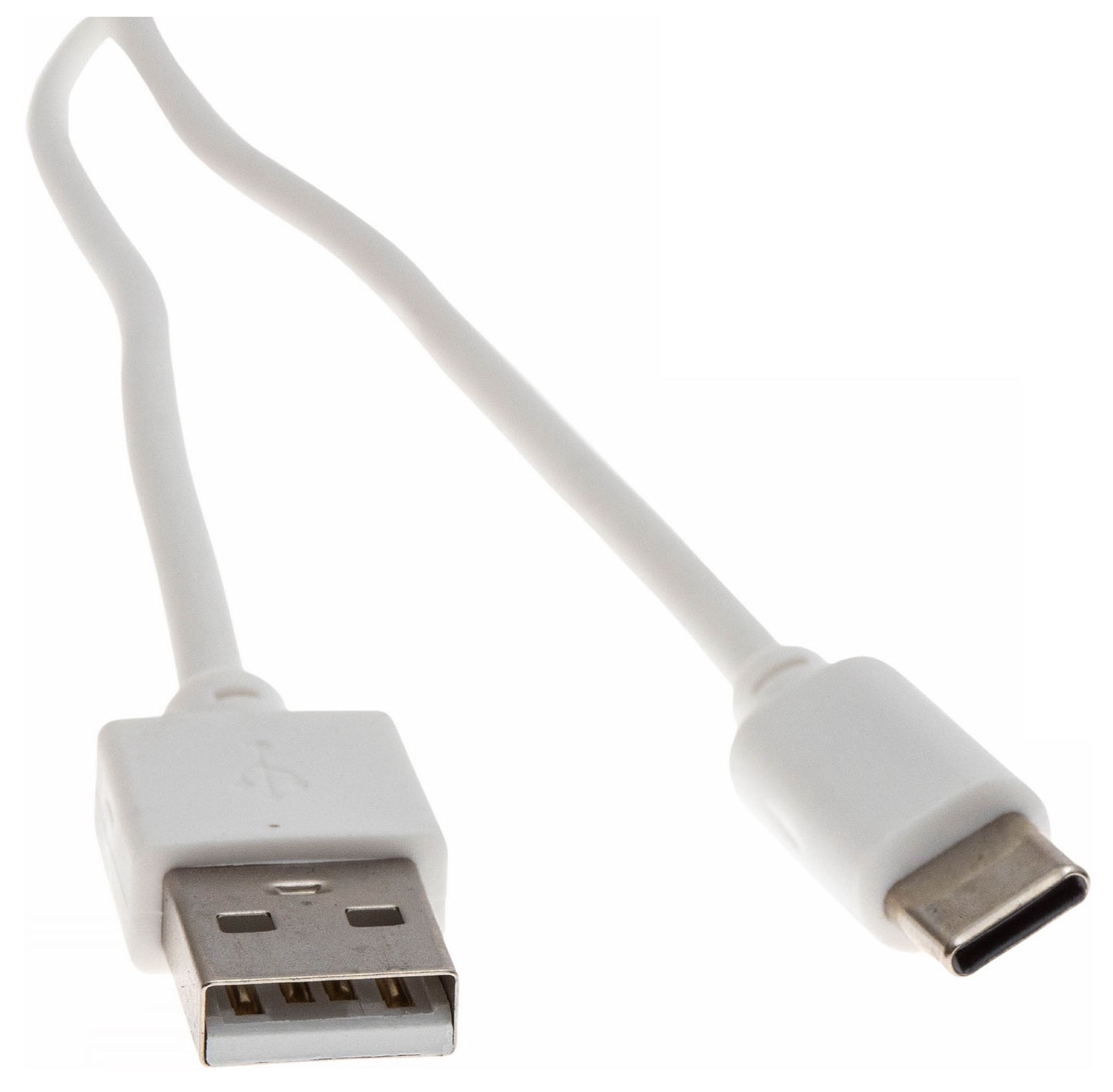 Кабель Cactus CS-USB.A.USB.C-1.8 USB (m)-USB Type-C (m)  1.8м белый блистер