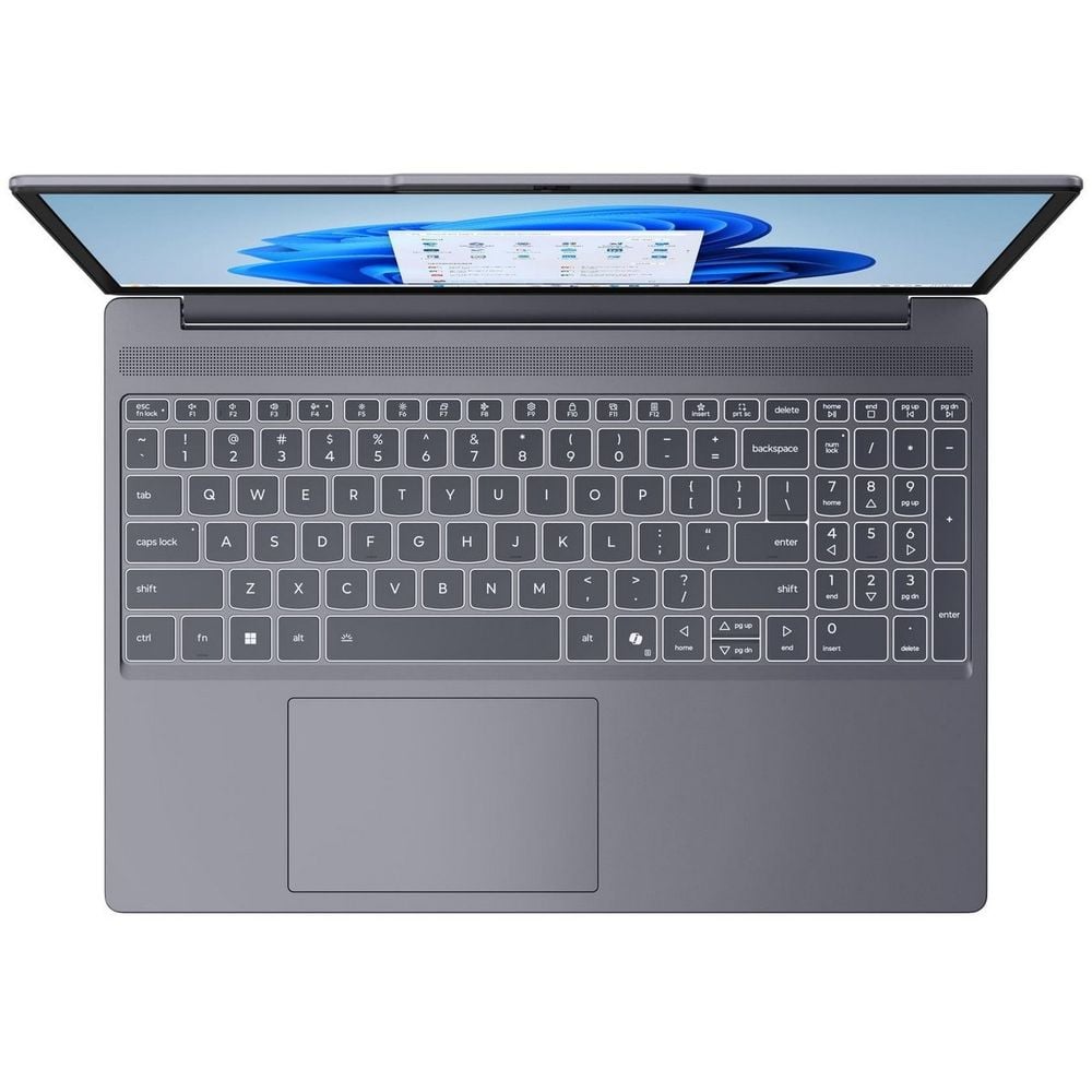Ноутбук Lenovo IdeaPad Slim 3 15AHP10, 15.3" (1920x1200) IPS/AMD Ryzen 7 8840HS/16 ГБ DDR5/512 ГБ SSD/AMD Radeon Graphics/Без системы, Серый (83KA001BRK)