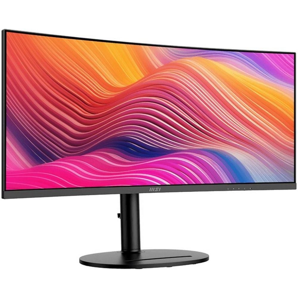 Монитор 34" MSI Modern MD342CQP Black (VA, 3440x1440, HDMI+HDMI+DP+Type C, USB, 1 ms, 178°/178°, 300 cd/m, 3000:1 (100M:1), 120Hz, Curved 1500R)