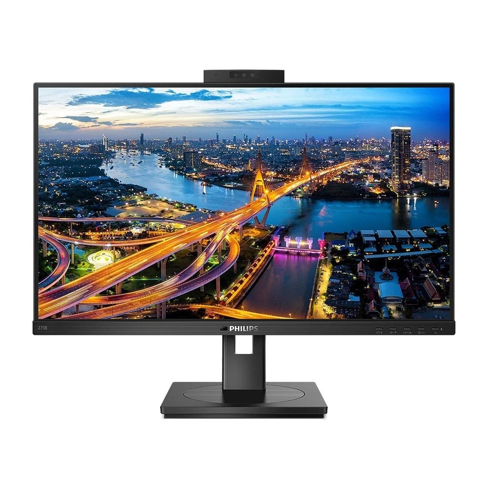 Монитор Bad Pack 27" PHILIPS 275B1H (00/01) Black (IPS, 2560x1440, DVI+HDMI+DP, USB Hub, 4 ms, 178°/178°, 1000:1, 75Hz, MM, Camera, Pivot) (768270)