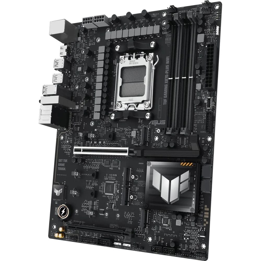 Материнская плата ASUS Bad Pack TUF GAMING X870-PLUS WIFI AM5 ATX 4xDDR5 2xPCIEx16 4xM.2 2xUSB-C HDMI 2.5GLAN Wi-Fi 7  bp