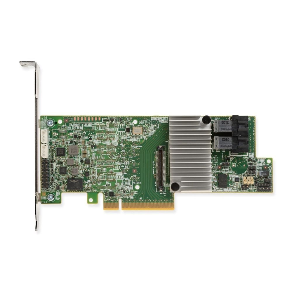 RAID-контроллер Broadcom LSI MegaRAID SAS 9361-8i SGL (LSI00417 / 05-25420-08 / 03-25420-11B)  PCIe 3.0 x8 LP, SAS/SATA 12G, RAID 0,1,5,6,10,50,60, 8port (2*int SFF8643), Cache 1GB, 3108ROC (003075)