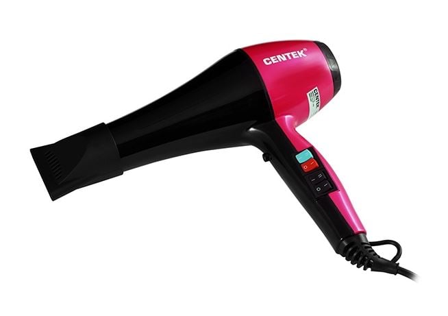 Фен Centek CT-2225 Professional (черн/красн)