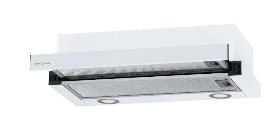 В/о  Krona KAMILLA T 600 WHITE (2 мотора) вытяжка кухонная