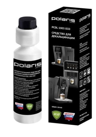 Концентрированное ср-во Polaris  PCDL 1005 ECO (д/удаления накипи для кофемашин и кофеварок)