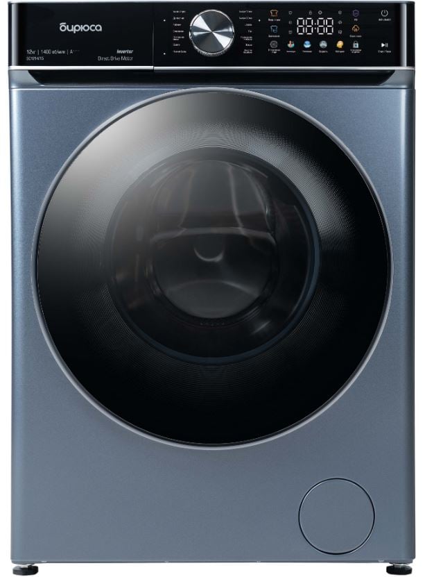 С/м Бирюса WM-SC1214/15 W ПРЯМОЙ ПРИВОД инверторный мотор, цвет. дисплей