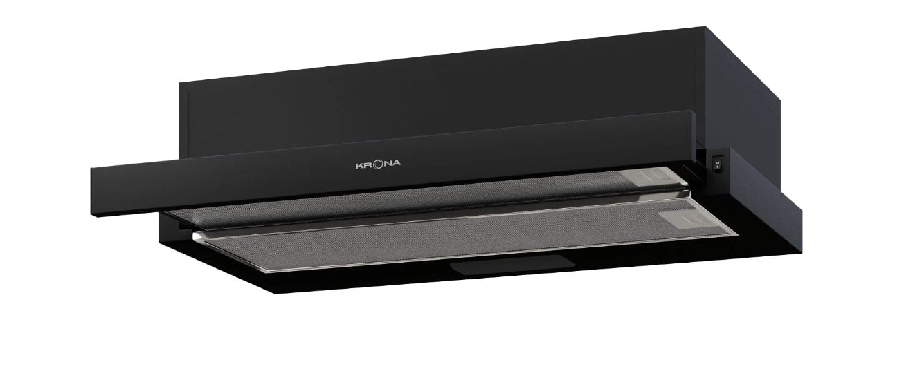 В/о  Krona KAMILLA T 500 BLACK вытяжка кухонная